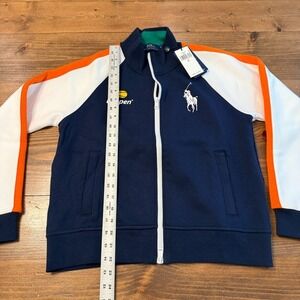 Polo Ralph Lauren US Open 2025 Ball‎ Crew Tennis Jacket Sweatshirt Womens Medium